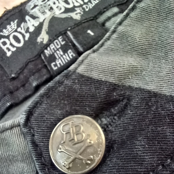 Tripp NYC Y2k split-personality star&striped grey&black Skinny jeans-  SOLD - Picture 4 of 12